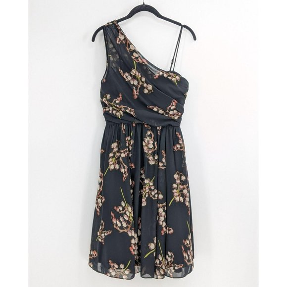 MM Couture By Miss Me One Shoulder Floral Dress size Medium - Picture 2 of 5
